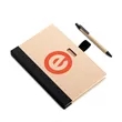 Bound Kraft Journal with Pen Closure | https://www.bestnamebadges.com