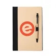 Bound Kraft Journal with Pen Closure | https://www.bestnamebadges.com