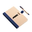 Bound Kraft Journal with Pen Closure | https://www.bestnamebadges.com