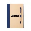 Bound Kraft Journal with Pen Closure | https://www.bestnamebadges.com