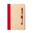 Bound Kraft Journal with Pen Closure | https://www.bestnamebadges.com