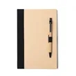 Bound Kraft Journal with Pen Closure | https://www.bestnamebadges.com