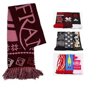 Sublimation Knitted Acrylic Scarf