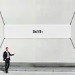 Custom 3' X 15' Mesh Banner | https://www.bestnamebadges.com
