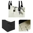 Elegant Canvas Tote Womens Shoulder Bags Single Strap | https://www.bestnamebadges.com