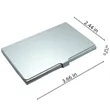 Large Capacity Portable Business Card Holder | https://www.bestnamebadges.com