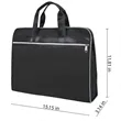 Large Capacity Document Bag Waterproof Mens Briefcase | https://www.bestnamebadges.com