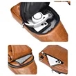 PU Fanny Pack Crossbody Sling Chest Bag Backpack | https://www.bestnamebadges.com
