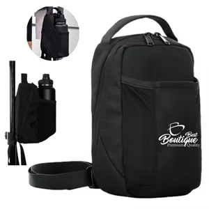 Magnetic Sling Bag Gym Water Bottle Pouch Fanny Pack