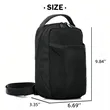 Magnetic Sling Bag Gym Water Bottle Pouch Fanny Pack | https://www.bestnamebadges.com