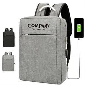 USB Charging Laptop Backpack Bag