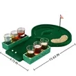Mini Tabletop Golf Game With Glass Set Kit For Party Bar | https://www.bestnamebadges.com
