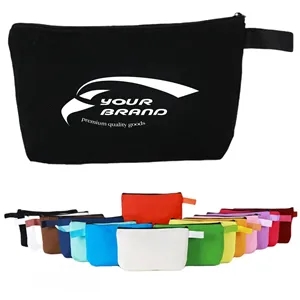 Thick Canvas Stationery Storage Bag Durable Organizer