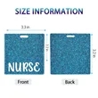Glitter Light Convenient Durable Work ID Card Holder | https://www.bestnamebadges.com