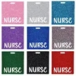 Glitter Light Convenient Durable Work ID Card Holder | https://www.bestnamebadges.com