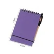 Mini Recycled Spiral Notebook Eco Friendly Portable Writing | https://www.bestnamebadges.com