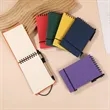 Mini Recycled Spiral Notebook Eco Friendly Portable Writing | https://www.bestnamebadges.com