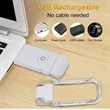 USB Rechargeable Reading Light Book Reader | https://www.bestnamebadges.com
