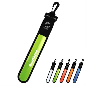Backpack Reflective Strip Night Safety LED Reflector Light