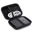 Portable EVA Hard Drive Power Bank Case for Travel | https://www.bestnamebadges.com