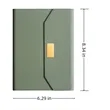 A5 Business Notebook PU Belt Buckle Notepad | https://www.bestnamebadges.com