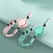 3 In 1 Retractable Charging Cable For Phones And Devices | https://www.bestnamebadges.com
