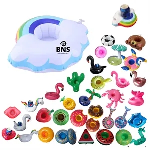 Rainbow Cloud Inflatable Drink Holder