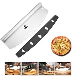 Pizza Cutter Rocker Blade,14" Large Pizza Slicer Sharp