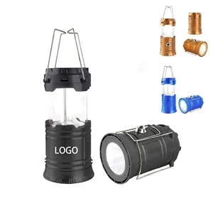 Solar and Rechargeable Lantern Flashlight
