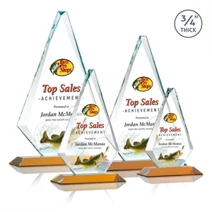 Windsor VividPrint™ Award - Amber | https://www.bestnamebadges.com
