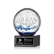 Starburst Award on Square Marble Base | https://www.bestnamebadges.com