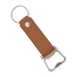 Creative Leather Bottle Opener Keychain | https://www.bestnamebadges.com