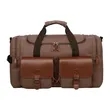 Deluxe Travel Duffel With Shoe Storage | https://www.bestnamebadges.com