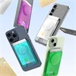Magnetic Wallet Card Holder with Collapsible Phone Grip | https://www.bestnamebadges.com