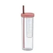 Fruit Infuser Water Bottles With Straw | https://www.bestnamebadges.com