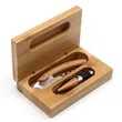 Bamboo Wine Set | https://www.bestnamebadges.com