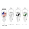 Logo Divot Tool with Bottle Opener | https://www.bestnamebadges.com