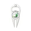 Logo Divot Tool with Bottle Opener | https://www.bestnamebadges.com