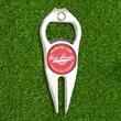 Logo Divot Tool with Bottle Opener | https://www.bestnamebadges.com