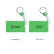 Rectangle EVA Floating Keychains | https://www.bestnamebadges.com