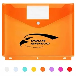 3 Ring Binder Pocket Durable and Practical Organizer Storage