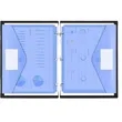 3 Ring Binder Pocket Durable and Practical Organizer Storage | https://www.bestnamebadges.com