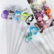 Food Grade Silicone Straw Cover | https://www.bestnamebadges.com