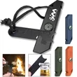 Multitool Magnesium Rod Fire Starters With Whistle Compass | https://www.bestnamebadges.com