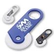 Customize Light Plastic Pizza Cutter With Bottle Opener | https://www.bestnamebadges.com