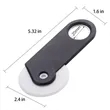 Customize Light Plastic Pizza Cutter With Bottle Opener | https://www.bestnamebadges.com