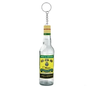 3D Bottle Shaped acrylic keychain