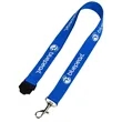 1" Polyester Lanyard with Safety Breakaway | https://www.bestnamebadges.com