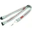 1" Polyester Lanyard with Safety Breakaway | https://www.bestnamebadges.com