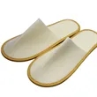 Customizable Hotel Simple Brushed Cloth Disposable Slippers | https://www.bestnamebadges.com